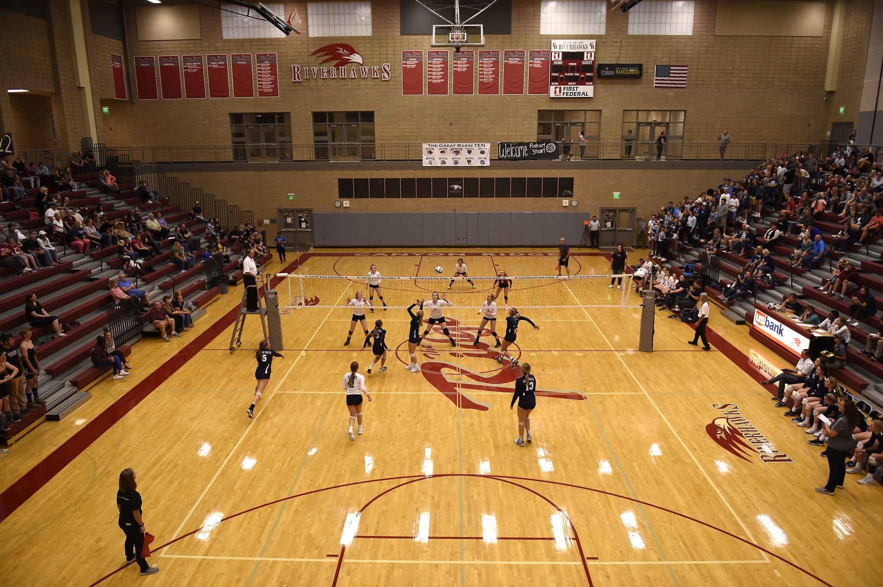 Volleyball - Twin Falls Vs. Canyon Ridge